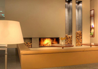 modern kandalló
