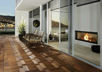modern kandalló