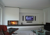 modern kandalló