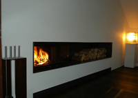 modern kandalló