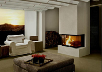modern kandalló