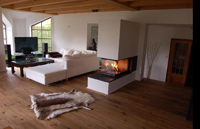 modern kandalló