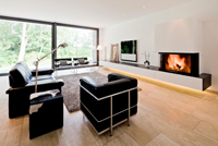 modern kandalló