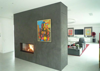 modern kandalló