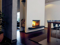 modern kandalló