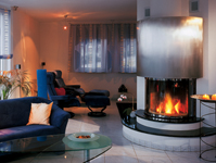 modern kandalló